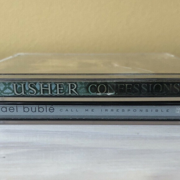 Usher Confessions & Michael Buble Call Me Irresponsible Music CDs - Picture 6 of 6